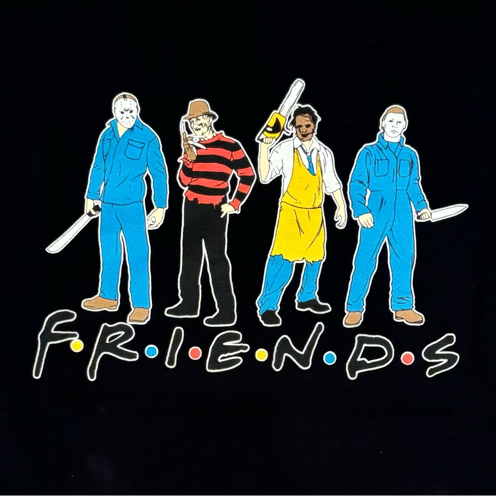 FRIENDS Graphic Halloween Tshirt, Medium